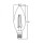 LED Leuchtmittel E14 Filament Kerze C35 4W warmweiß (2700 K)