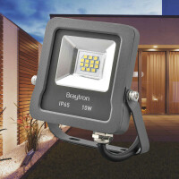 LED Flutlichtstrahler IP65 10 Watt | warmweiß (3000 K)