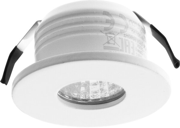 LED Einbauspot COB 3 Watt | rund | weiß | IP20