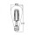 LED Leuchtmittel Filament E27 Kegel (ST64) 6 Watt | dimmbar warmweiß (2200 K)