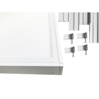 Aufbaurahmen für LED Panel 62 x 62 cm weiß