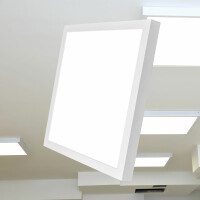 LED Aufbauleuchte Deckenleuchte rechteckig 36W (403mm) IP20 | kaltweiß (6500 K)