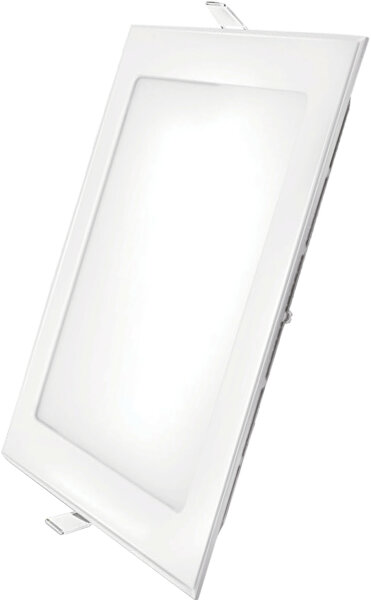 LED Panel Einbauleuchte rechteckig 18 Watt | 22,5 x 22,5cm (21 cm Deckenausschnitt) | IP20 | warmweiß (3000 K)