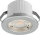 LED Einbauspot Minispot 3 Watt | silber | IP54 | warmweiß (3000 K)