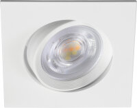 LED Einbauspot 7 Watt | eckig | schwenkbar | IP20 | Lichtfarbe einstellbar (3in1)