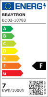 LED Einbauspot 7 Watt | eckig | schwenkbar | IP20 | Lichtfarbe einstellbar (3in1)