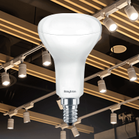 LED Leuchtmittel Reflektorleuchte E14 R50 | 6 Watt kaltweiß (6500 K)