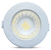 LED Einbauspot Minispot 3W IP54 rund weiß/schwarz/gold/silber Ø 3,5 cm (deckenausschnitt) warmweiß (3000 K)